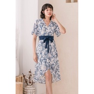 Arya Kimono Midi Dress (Enchanted Reverie)