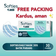 Softies Daily Mask 30's Design Batik/ Japanese / Batik Parang