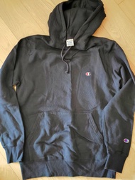 Champion black hoodie sweater 運動服裝 日常穿搭