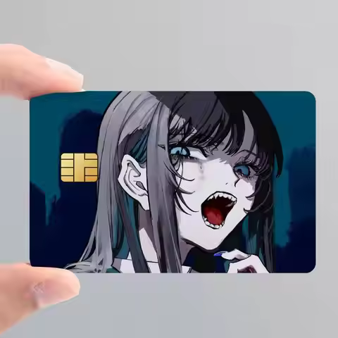 Singer Ado Card Stickers for Bank Access Protective Waterproof Film Cover Sticker Surprise Gift