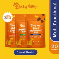 Zesty Paws Best Sellers Trial Packs Bites (8-in-1 Multivitamin Aller Immune Probiotic Calming)