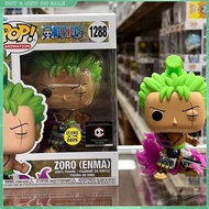 Pop Toys Action Figure One Piece Figure Zoro Enma Glow Exclusive Funko Pop Animation Anime One Piece #1288