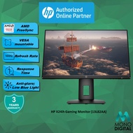 HP Gaming Monitor x24ih - AMD FreeSync/ 144Hz/ Pivot Rotation/ 23.8" FHD/ IPS/ 1ms GtG (13L82AA)