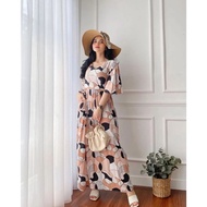 BAJU DASTER DRESS KIMONO PIYAMA KAREEN SERUT DADA TIDUR REMAJA WANITA TALI SAMPING KANAN KIRI BUSUI 