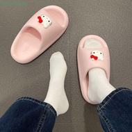 MUSEWEAR KT Cat Slippers, Cartoon Anti-slip EVA Bathroom Shoes, 36-37 Yard Soft Soled Thickened Resi