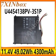 7XINbox U4454138PV-3S1P U4454139PV-3S1P 11.4V 49.02Wh 4300mAh Laptop Battery For Atlas KAL15Q300HA K