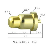 pcb插板焊錫彈簧頂針導電探針電流銅針 照明導電穩定不斷電不氧化