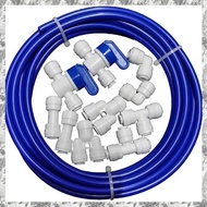 (SDEO) 1/4 Inch O.D. Length 32.8ft(10 Meters) RO Water Tubing Hose Pipe for RO Water Purifiers Syste