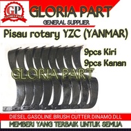 TRACKTOR YANMAR YZC MATA ROTARY
