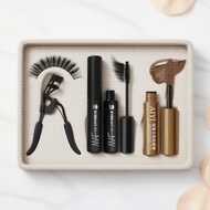 Eyelash Curler & 2-in-1 Waterproof Mascara Brow Gel – Stereo Volume, Long-Lasting  Pelentik Bulu Mat