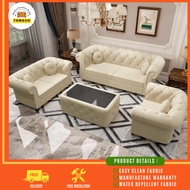 (Custom Color) Anti Cat Scratch Chesterfield sofa 3 seater 2 seater 1 seater modern sofa - Sofa Diam