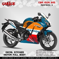 Decal CBR 150R K45 Lokal Full Body Stiker CBR 150R K45 Full Body 2014-2015 Repsol 2