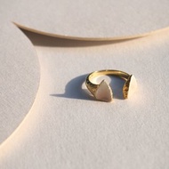 貓耳朵疊戴戒指，銀，貓形戒指，貓形銀戒指，疊戴戒指