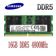 Samsung DDR5 RAM 16GB DDR5 4800MHz PC5-38400S Laptop Memory SODIMM RAM Notebook 262pin CL40