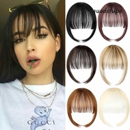 GUADALUPE Bang Hair Extension, Fringe False Hairpiece Blunt Bangs, Hair Accessories Natural Styling 