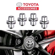 Toyota Accessories Wheel Locks Nuts Set Mcgard USA VIOS ALTIS VELLFIRE ALPHARD ESTIMA WISH CAMRY