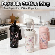 Tumbler Thermos Strainer Tea Flask Coffee Girl with Steel Tumbler Cute