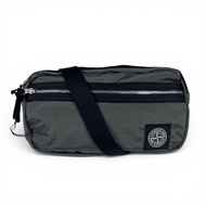 สินค้าใหม่ไม่ผ่านการใช้งาน▲STONE ISLAND เกาะสโตน ปี 2025 รุ่น K2S159200016 S0251 กระเป๋าคาดเอวประดับ