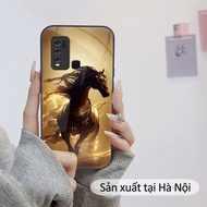 Animal Landscape 1 Tempered Glass Case vivo Y15 S,Y17,Y19,vivo Y20,Y50,vivo Y72 5G Premium Glass Cas