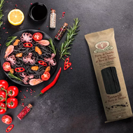 意大利 "阿布素" 墨魚汁意粉 500g #52222499  Italy "Rustichella D'Abruzzo" Tonnarelli Al Nero Di Seppia
