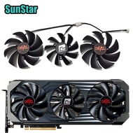 ‘New FD9015U12D 85MM-95MM 4PIN 12V 0.5A GPU Cooling Fan,For POWERCOLOR RX6700XT 6750XT 6800 6800XT 6