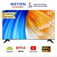 TV LED 43 INCH DIGITAL HD MURAH TELEVISI (43-YW)