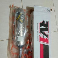 KNALPOT RECING NORIFUMI RV1 N4 LOGO NEW YELLOW HONDA CRF 150