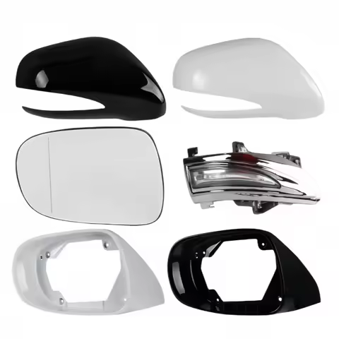 Side Mirror Frame Cover With Turn Signal Light For Lexus ES250 ES350 2009-2012 IS250 IS300 IS350 200