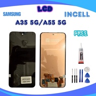 หน้าจอมือถือ SUMSUNG Galaxy"LCDA35/A55 5G INCELLพร้อมชุดอุปกรณ์ฟรีคมชัดพร้อมส่ง