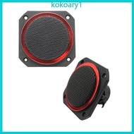 KOKO 98MM Square Tweeter Speakers Treble Offering Wide Frequency Response Ranges