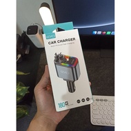 EYD 5-in-1 Car Charger 180W Fast Charging RetractableOriginal NEW