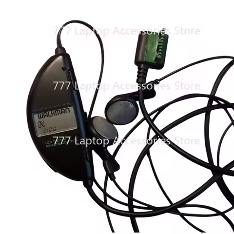 Remote control and headphones (MDR-E472) For WALKMAN WM-EX80 Used