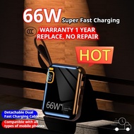【Mother’sDay】【CCC Certified】66W SUPER FAST CHARGING POWER BANK 10000-20000 MAH LARGE CAPACITY PORTAB