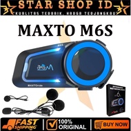 Maxto M6S Mesh Bluetooth Intercom Helmet Music Sharing Alt M2 M2C M3 M3S ORIGINAL