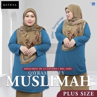 𝐐𝐀𝐘𝐑𝐀𝐀 Jersey Muslimah 𝐏𝐋𝐔𝐒 𝐒𝐈𝐙𝐄 8XL-10XL (𝐏𝟐) /