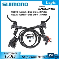 Shimano Deore M6100 BL-M6120 Brake Lever Resin Hydraulic Disc Brake I-SPEC EV Set MTB Bike Parts