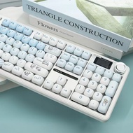 MOG Profile Ball Keycaps Line Dog Cartoon Design for Magnetic Switch Keyboard MAC AULA EWEADN X87 S9