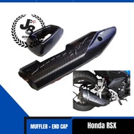 HONDA RSX RS-X 150 WINNER X EXHAUST CAP MUFFLER COVER CARBON