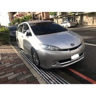 【FB搜尋桃園阿承】豐田 超人氣WISH跑11萬 2012年 2.0 銀色 二手車 中古車