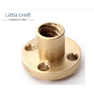 Trapezoidal Lead Screw Brass Nut - T8 Lead 2mm Pitch 2mm