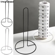 TPKSFSF98KF 1Pcs Tissue Stand, One-handed Tear Free Standing Roll Paper Towel Holder, Vertical Black