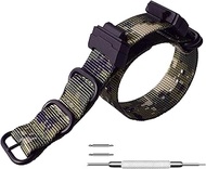 Nylon Strap Replacement Watch Bands Compatible with Casio G-Shock Watch Model GA-100 / GA-110 / GA-100C / GA-300 / GA-120 / GA-200/ GD-100 /GA-140/GA-735/GA-800/DW-5600/DW-5610/DW-5305/DW-6900/GW-6900