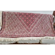 RDT1 - 6 SEATER RECTANGLE BEAUTIFUL BATIK TABLE (210 CM X 160 CM)