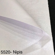 Interlining 5520F / Pengeras Kain / Interfacing Fabric./cotton stabilizer/stabilizer puff lengan