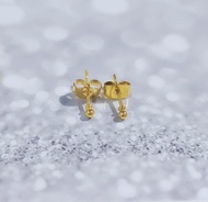 10k USA Gold Stud Round Earrings Earings