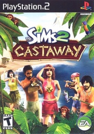 Kaset Game PS2 The Sims 2 Castaway
