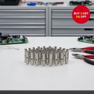 Crimping Wire Splicing Connector Kit Non Insulated 24-8 Awg Pack of 100