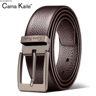 Ready Stock Immediate Shipping Belt Male Genuine Leather Student Korean Version Men's Pants Belt Gen