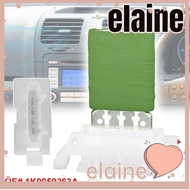 ELAINE2 AC Heater Blower Resistor, Fan Blower Plastic Motor Resistor Regulator, Auto Accessories Metal 4 Pins 1K0959263A Replacement Resistor for VW Golf MK5 MK6 2003-2013