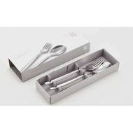 เยอรมัน WMF สเต็กชุดเครื่องใช้บนโต๊ะอาหารกาแฟ18-10สแตนเลสส้อมอาหารเย็นช้อนชุดเครื่องใช้บนโต๊ะอาหาร S